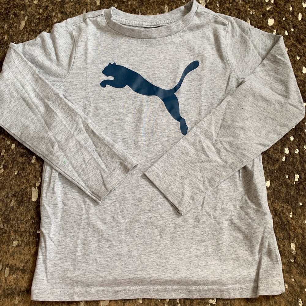 Puma Grey Long-sleeve